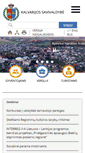 Mobile Screenshot of kalvarija.lt