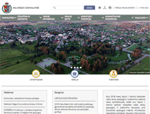 Tablet Screenshot of kalvarija.lt